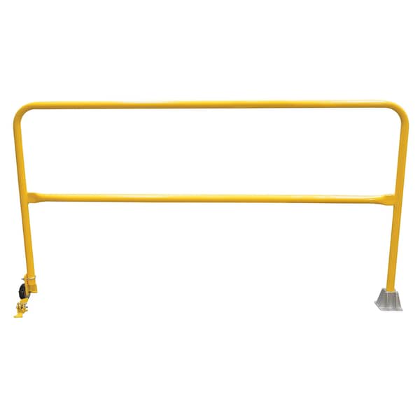 DOCK SAFETY SWING GATE 7 FT RAIL